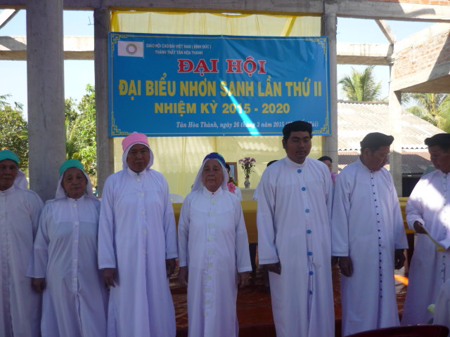 Tien Giang province: Caodai Binh Duc Church holds local congresses